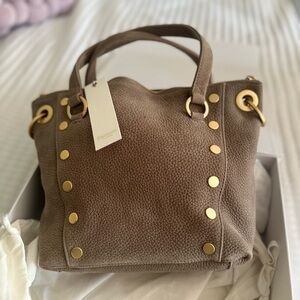 NWT Hammitt Medium Daniel Natural Grey w/gold hardware